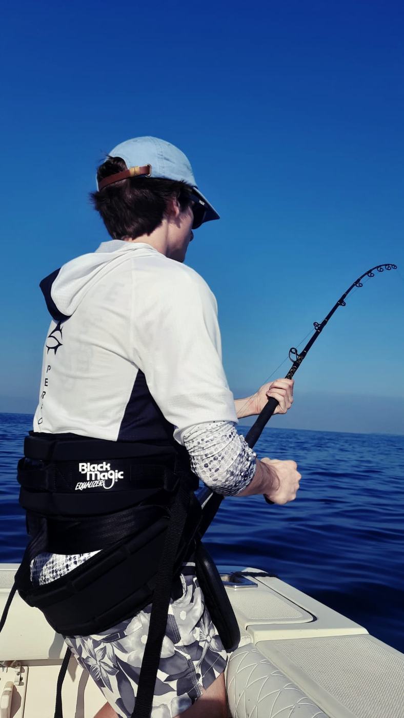 Working the rod
